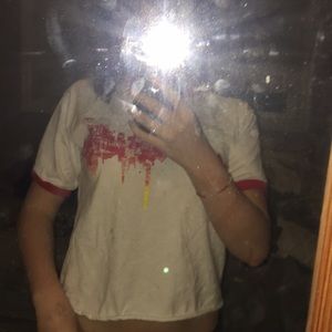 LOCAL ARTIST | DOWNTOWN PORTLAND PAINTED TEE